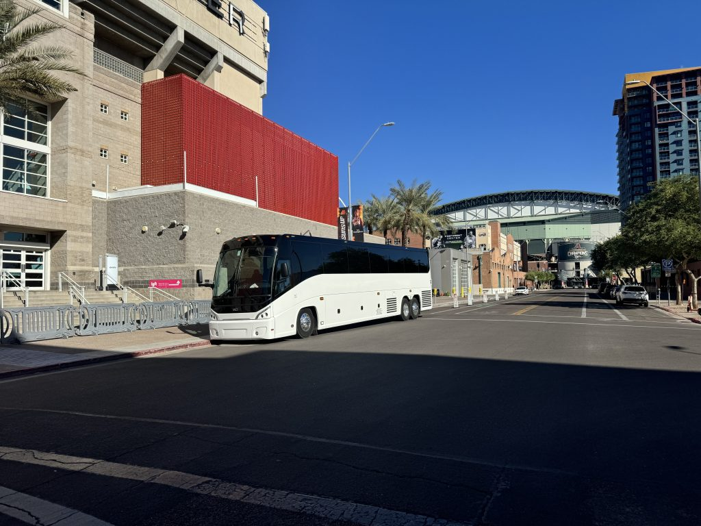 Vacation bus rental in Tucson