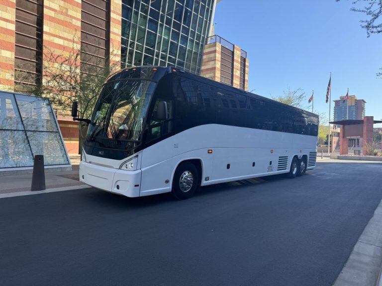 Local charter bus rentals